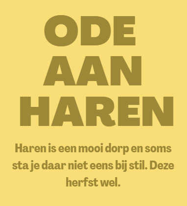 ODE AAN HAREN